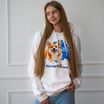 Monge Gift Shop collection 2023 толстовка белая Корги L