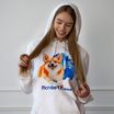 Monge Gift Shop collection 2023 толстовка белая Корги L — фото 2