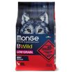 Сухой корм Monge Dog BWild LOW GRAIN для взрослых собак, низкозерновой, из мяса оленя 2,5 кг