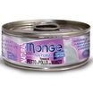 Влажный корм Monge Cat Natural для кошек, из тунца с курицей и говядиной, консервы 80 г