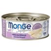 Влажный корм Monge Supreme sterilized для стерилизованных кошек из тунца с морским окунем, консервы 80 г