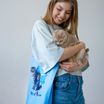 Monge Gift Shop collection 2023 шоппер Шотландская полосатая кошка — фото 4