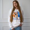 Monge Gift Shop collection 2023 толстовка белая Корги М