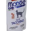 Влажный корм Monge Cat Monoprotein для взрослых кошек, из индейки, паучи 85 г — фото 28