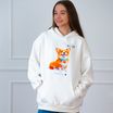Худи AVALON корги / молочный  Monge Gift L