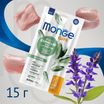 Лакомство Monge Gift Dental для кошек "Мягкие палочки" со свежим мясом кролика и шалфеем для чистки зубов 15 г — фото 3