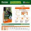Сухой корм Monge Dog BWild GRAIN FREE Puppy & Junior для щенков, беззерновой, из мяса утки с картофелем 2,5 кг — фото 2