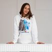 Monge Gift Shop collection 2023 толстовка белая Шотландская вислоухая кошка (Скоттиш фолд) М