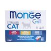 Влажный корм Monge Cat Grill для стерилизованных кошек с телятиной, с курицей, с форелью, бокс с паучами 12 шт х 85 г — фото 2