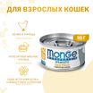 Влажный корм Monge Cat Monoprotein для кошек, мясные хлопья из курицы, консервы 80 г — фото 2