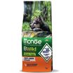Сухой корм Monge Dog BWild GRAIN FREE Puppy & Junior для щенков, беззерновой, из мяса утки с картофелем 12 кг