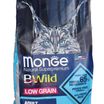 Monge Cat BWild LOW GRAIN низкозерновой корм из анчоуса для взрослых кошек 1,5 кг — фото 36