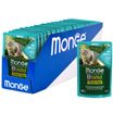 Влажный корм Monge Cat BWild GRAIN FREE для взрослых кошек, беззерновой, из трески с креветками и овощами, паучи 85 г — фото 7