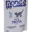 Влажный корм Monge Cat Natural Monoprotein для котят и беременных кошек, из форели, паучи 85 г — фото 28
