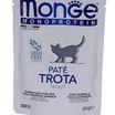 Влажный корм Monge Cat Natural Monoprotein для котят и беременных кошек, из форели, паучи 85 г — фото 30