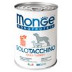 Влажный корм Monge Dog Monoprotein для собак, паштет из индейки, консервы 400 г