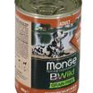 Влажный корм Monge Dog BWild GRAIN FREE для взрослых собак, из индейки с тыквой и кабачками, консервы 400 г — фото 31