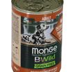 Влажный корм Monge Dog BWild GRAIN FREE для взрослых собак, из индейки с тыквой и кабачками, консервы 400 г — фото 32