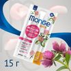 Лакомство Monge Gift Skin support для кошек "Мягкие палочки" со свежей треской и красным клевером для здоровой кожи 15 г — фото 3