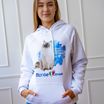 Monge Gift Shop collection 2023 толстовка белая Невская Маскарадная размер S