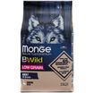 Сухой корм Monge Dog BWild LOW GRAIN для взрослых собак, низкозерновой, из мяса гуся 2,5 кг