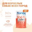 Влажный корм Monge Dog Grill для собак с лососем, паучи 100 г — фото 2
