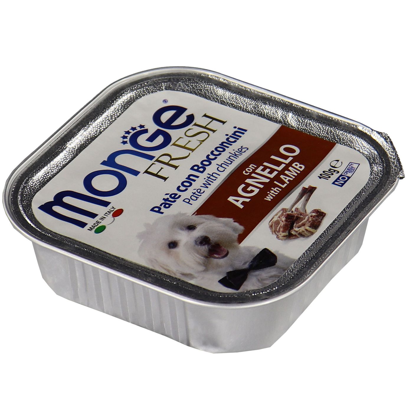 Влажный корм Monge Dog Fresh для собак, с ягненком, консервы 100 г — фото 25