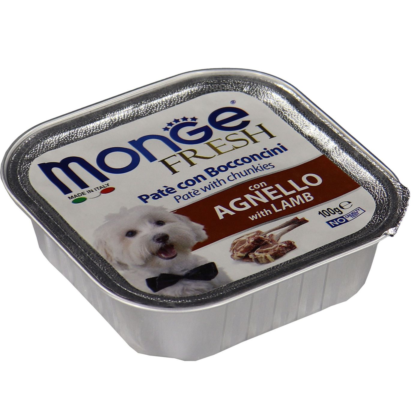 Влажный корм Monge Dog Fresh для собак, с ягненком, консервы 100 г — фото 27