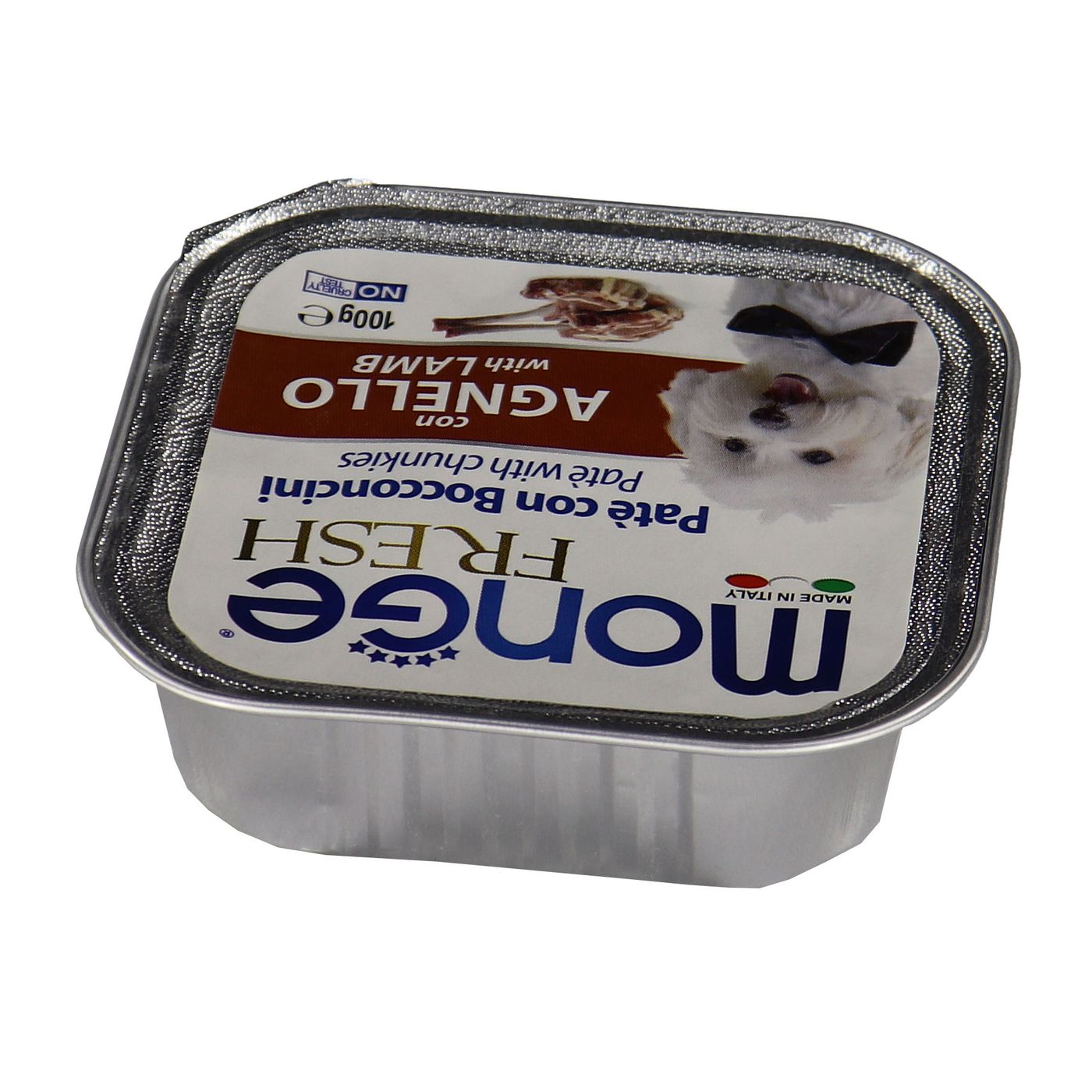 Влажный корм Monge Dog Fresh для собак, с ягненком, консервы 100 г — фото 17