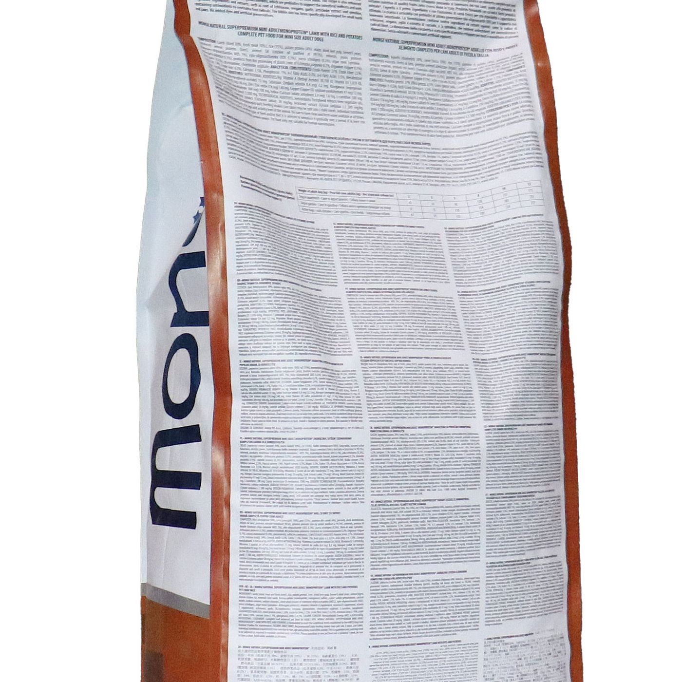 Сухой корм Monge Dog Speciality Line Monoprotein Mini для взрослых собак мелких пород, из ягненка с рисом и картофелем 7,5 кг — фото 18
