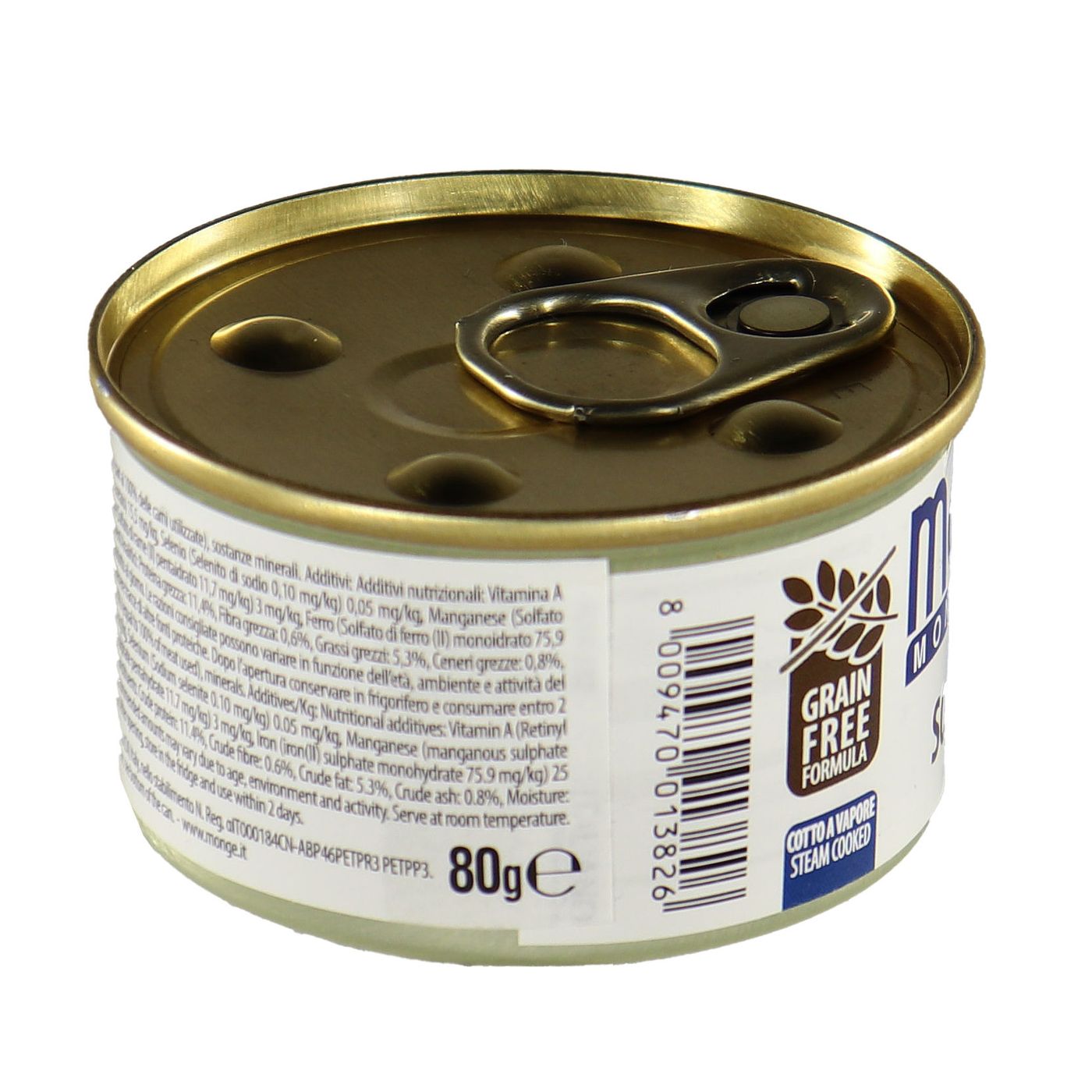 Влажный корм Monge Cat Monoprotein для кошек, мясные хлопья из мяса буйвола, консервы 80 г — фото 24