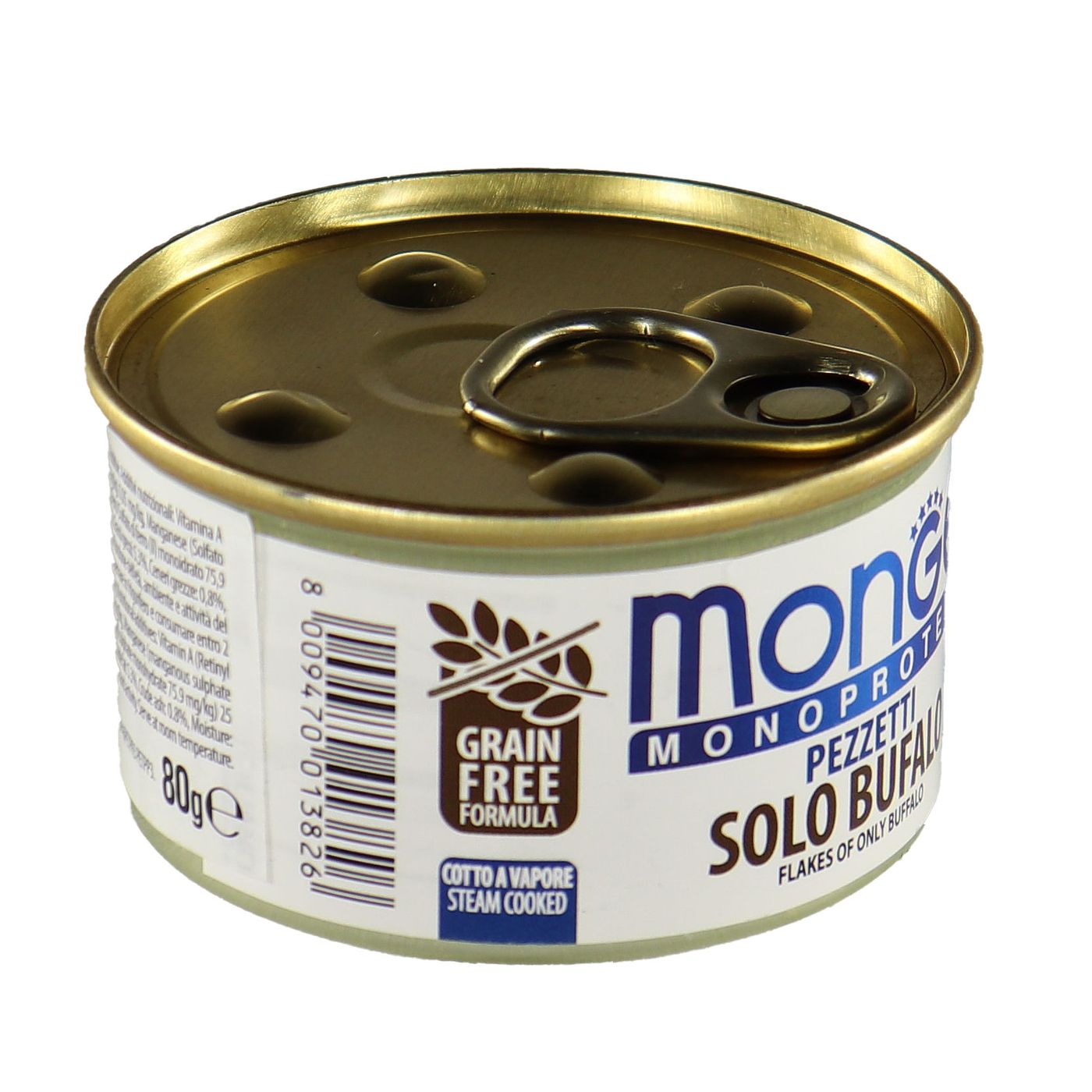 Влажный корм Monge Cat Monoprotein для кошек, мясные хлопья из мяса буйвола, консервы 80 г — фото 27