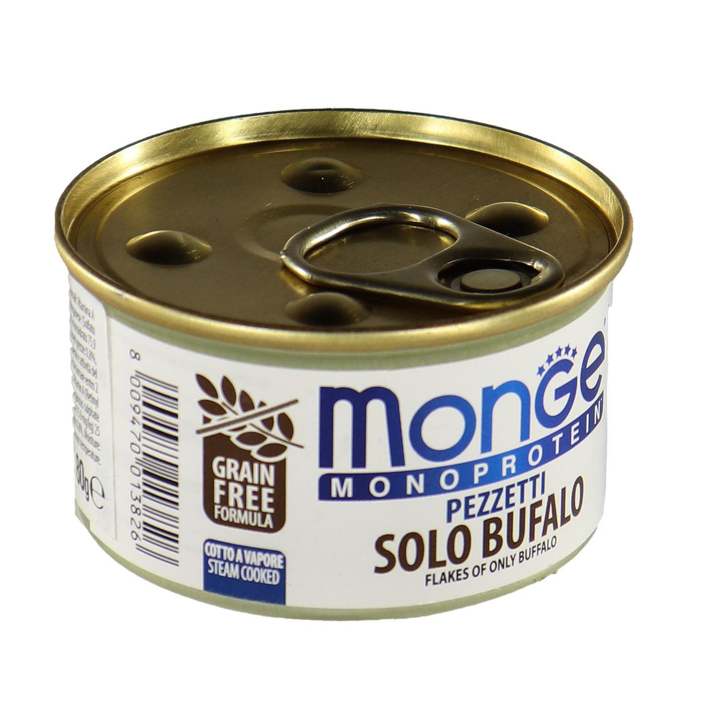 Влажный корм Monge Cat Monoprotein для кошек, мясные хлопья из мяса буйвола, консервы 80 г — фото 29