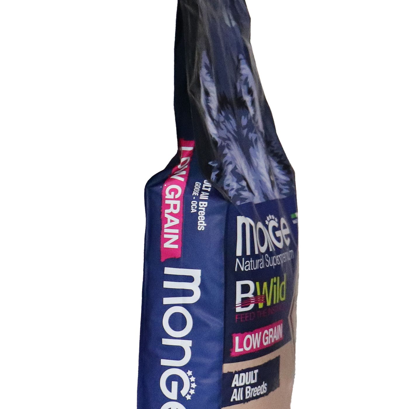 Сухой корм Monge Dog BWild LOW GRAIN для взрослых собак, низкозерновой, из мяса гуся 12 кг — фото 28