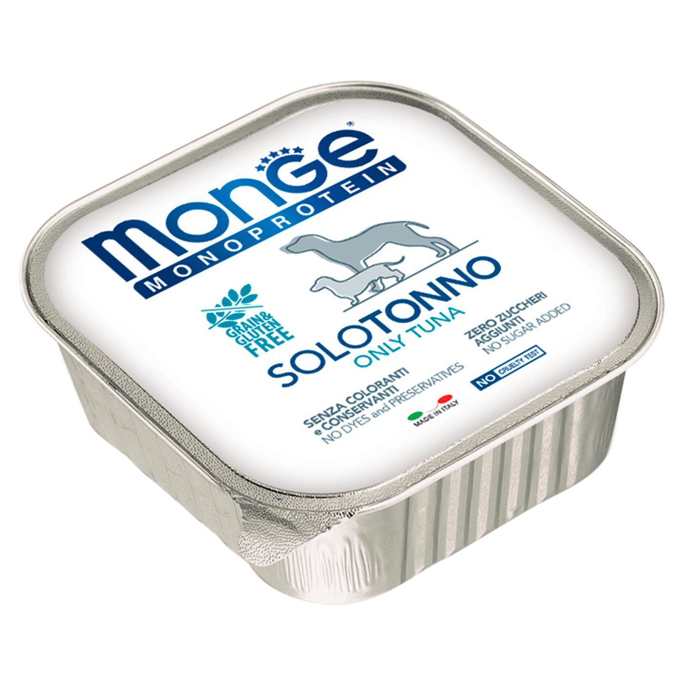 Влажный корм Monge Dog Monoprotein для собак, паштет из тунца, консервы 150 г — фото 7
