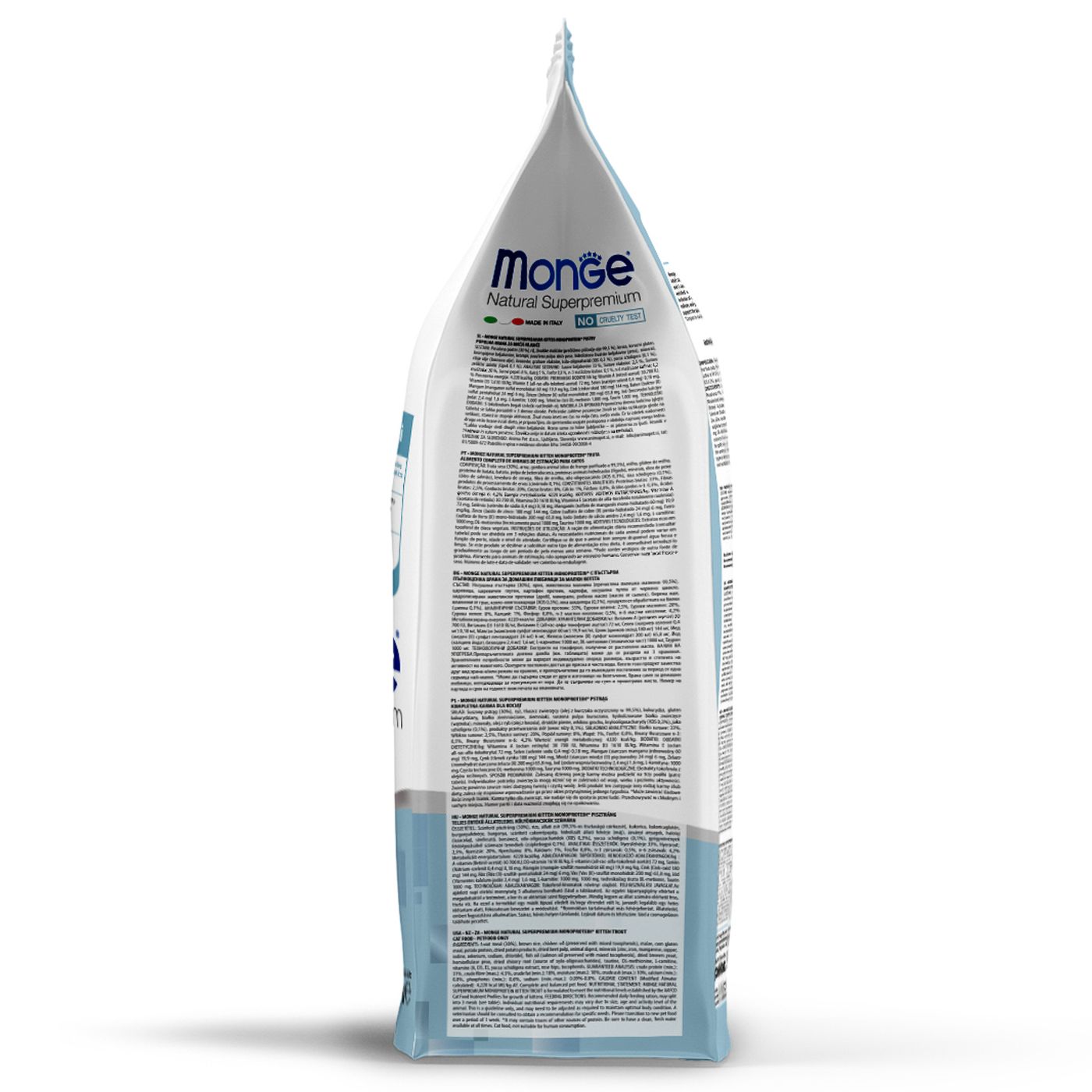 Сухой корм Monge Cat Speciality Line Monoprotein для котят и беременных кошек, из форели 400 г — фото 10