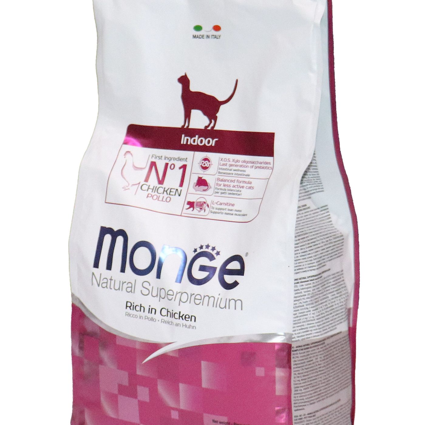 Сухой корм Monge Cat Daily Line Indoor для домашних кошек, из курицы 1,5 кг — фото 39