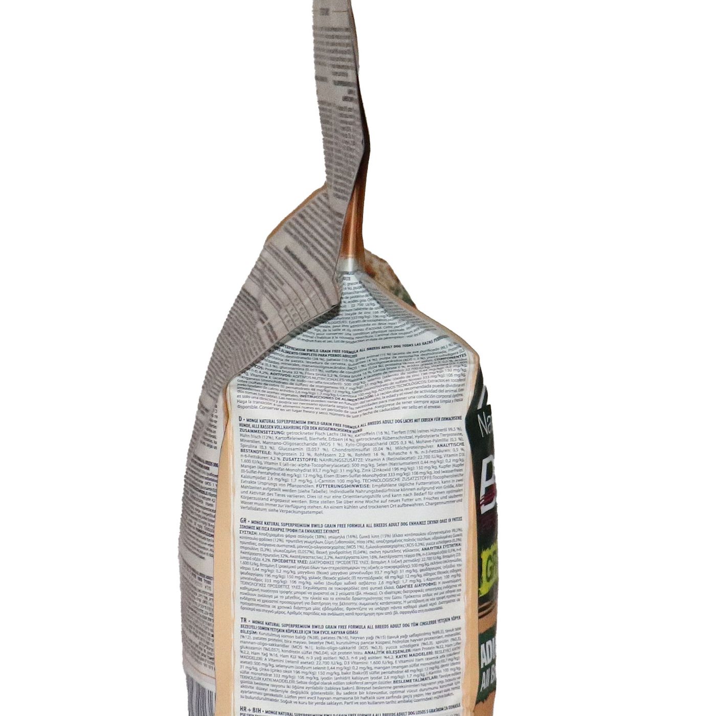Сухой корм Monge Dog BWild GRAIN FREE для взрослых собак, беззерновой, из лосося 2,5 кг — фото 22