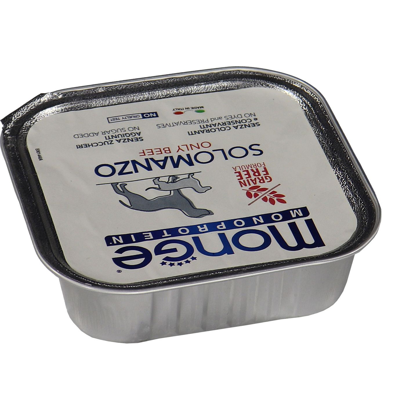 Влажный корм Monge Dog Monoprotein для собак, паштет из говядины, консервы 150 г — фото 14