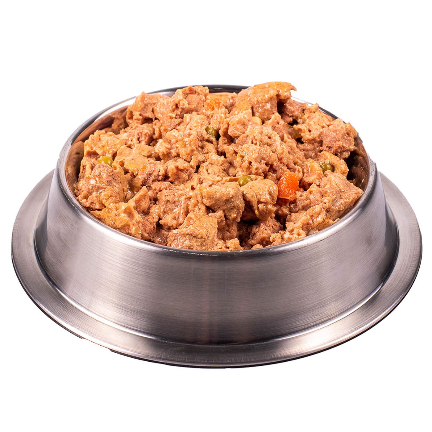 Влажный корм Monge Dog Fresh Chunks in Loaf для щенков, мясной рулет из телятины с овощами, консервы 400 г — фото 2