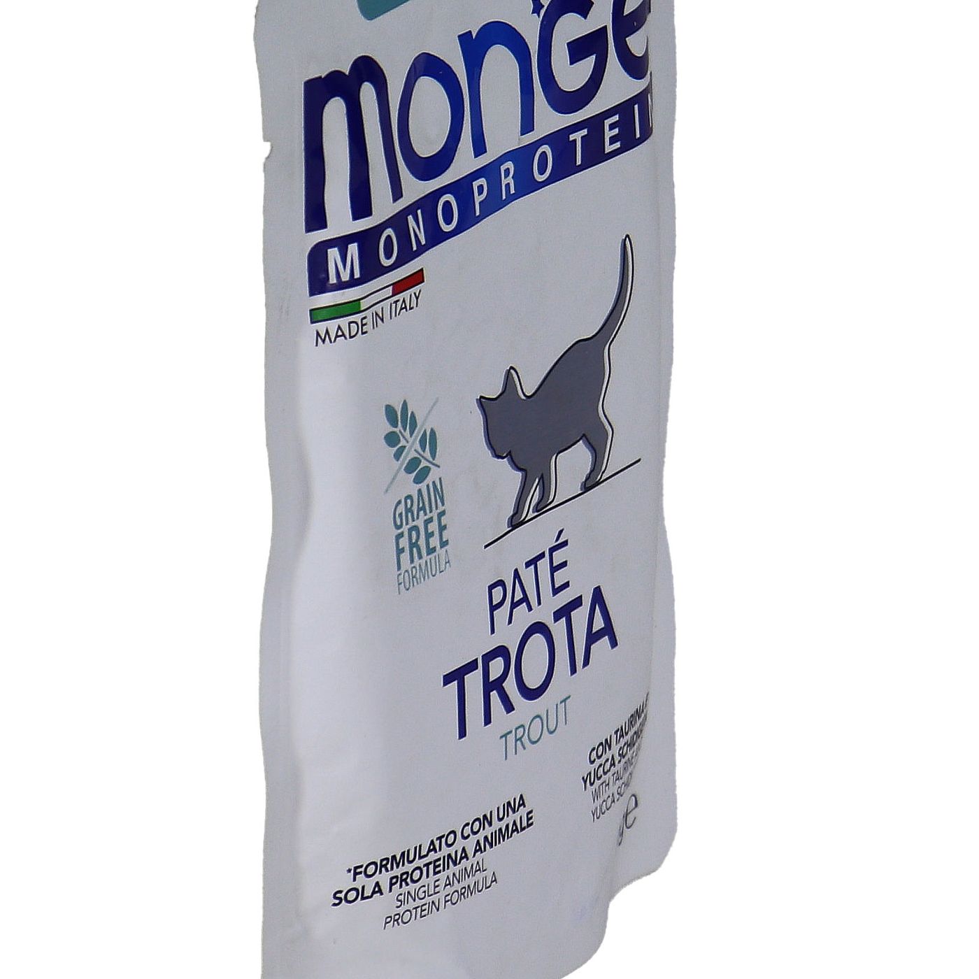 Влажный корм Monge Cat Natural Monoprotein для котят и беременных кошек, из форели, паучи 85 г — фото 24