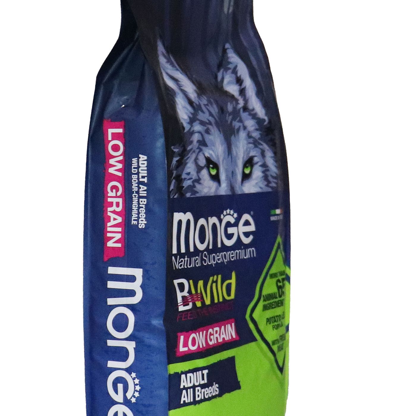 Сухой корм Monge Dog BWild LOW GRAIN для взрослых собак, низкозерновой, из мяса дикого кабана 12 кг — фото 24