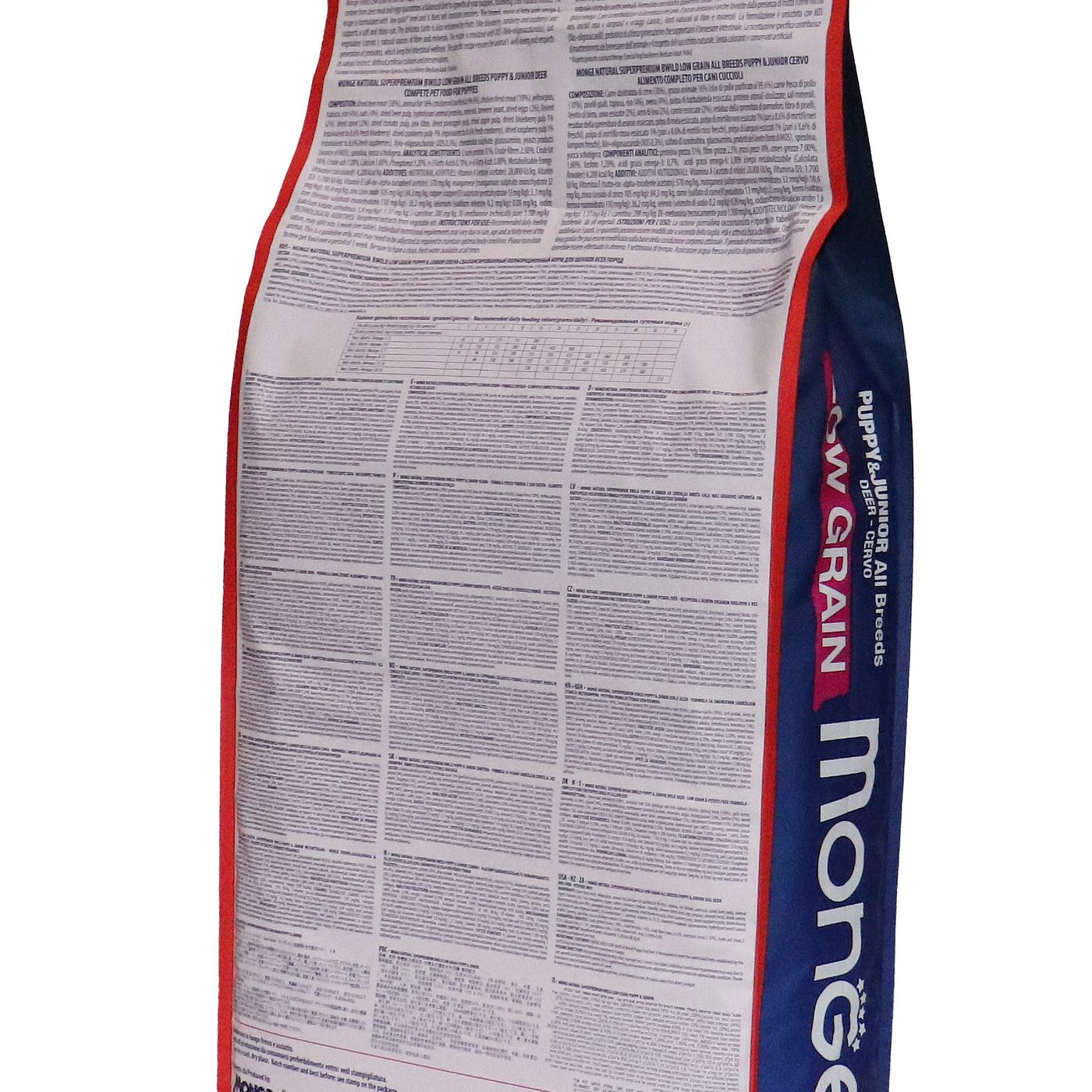 Сухой корм Monge Dog BWild LOW GRAIN Puppy & junior для щенков, низкозерновой, из мяса оленя 12 кг — фото 22