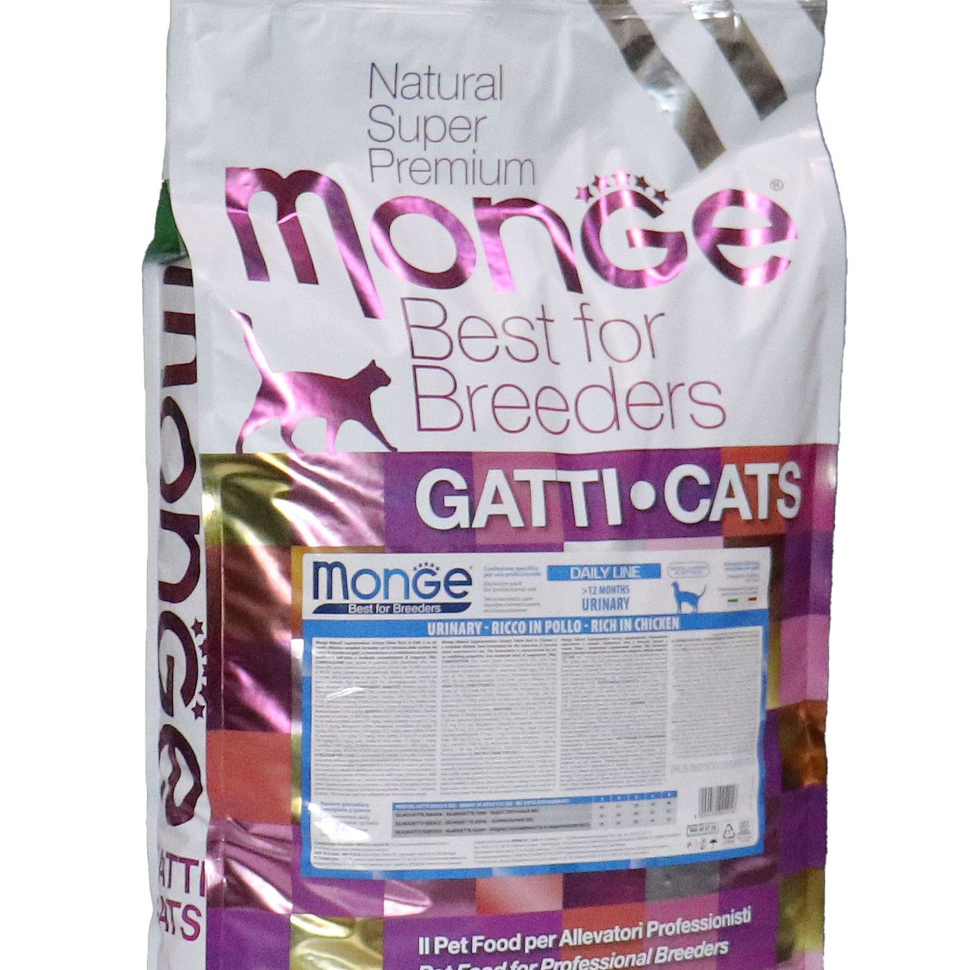 Сухой корм Monge Cat PFB Daily Line Urinary для кошек, для профилактики МКБ 10 кг — фото 30