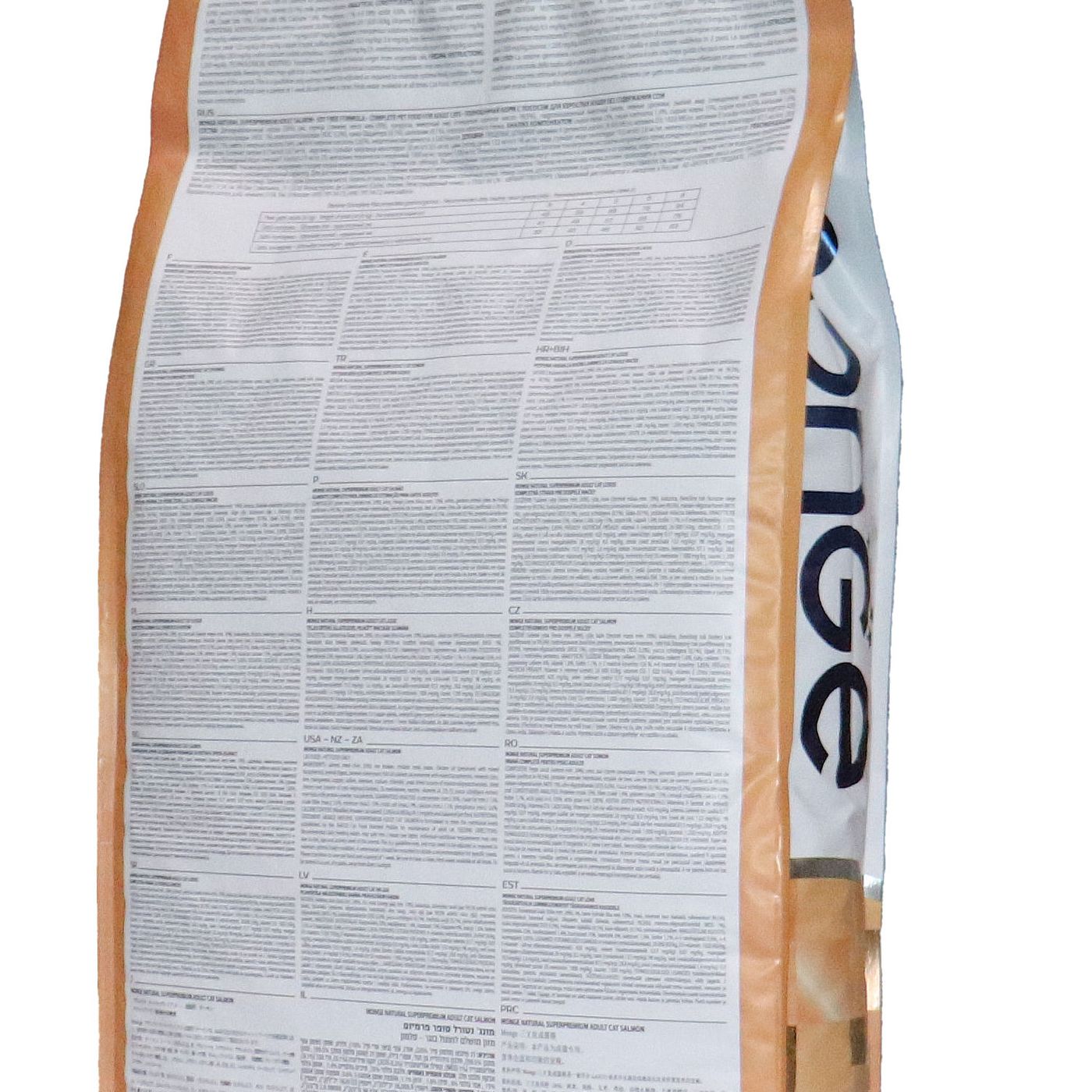 Сухой корм Monge Cat Speciality Line Monoprotein Adult для взрослых кошек, из лосося 10 кг — фото 25