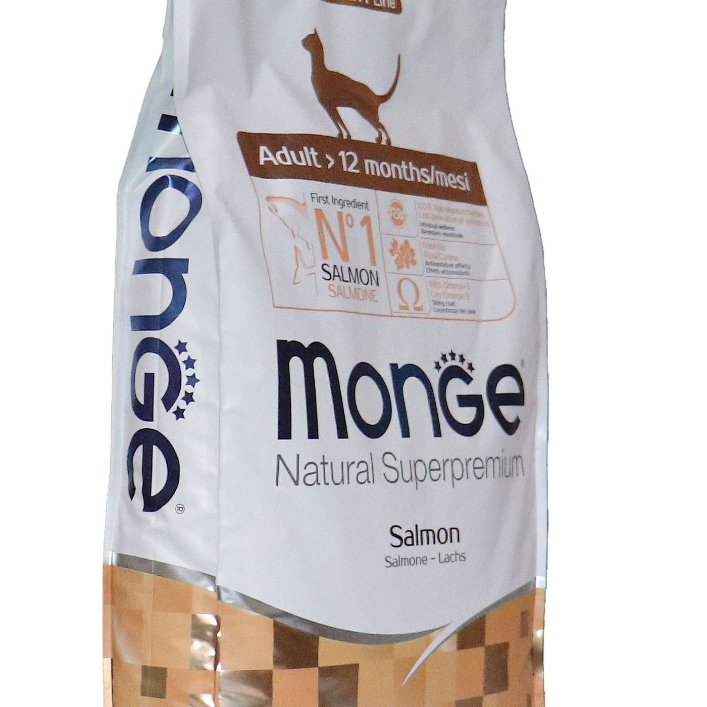 Сухой корм Monge Cat Speciality Line Monoprotein Adult для взрослых кошек, из лосося 10 кг — фото 36