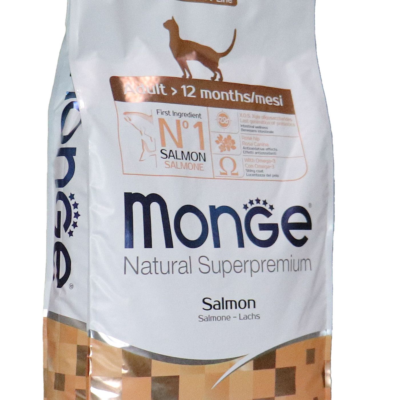 Сухой корм Monge Cat Speciality Line Monoprotein Adult для взрослых кошек, из лосося 10 кг — фото 37