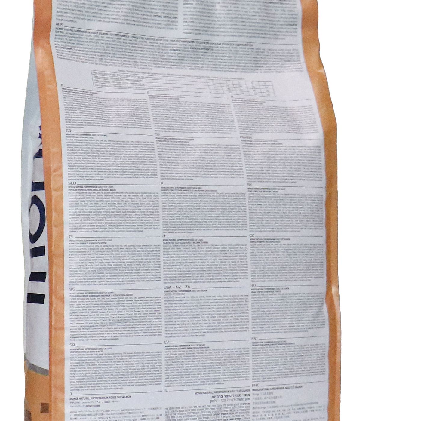 Сухой корм Monge Cat Speciality Line Monoprotein Adult для взрослых кошек, из лосося 10 кг — фото 20