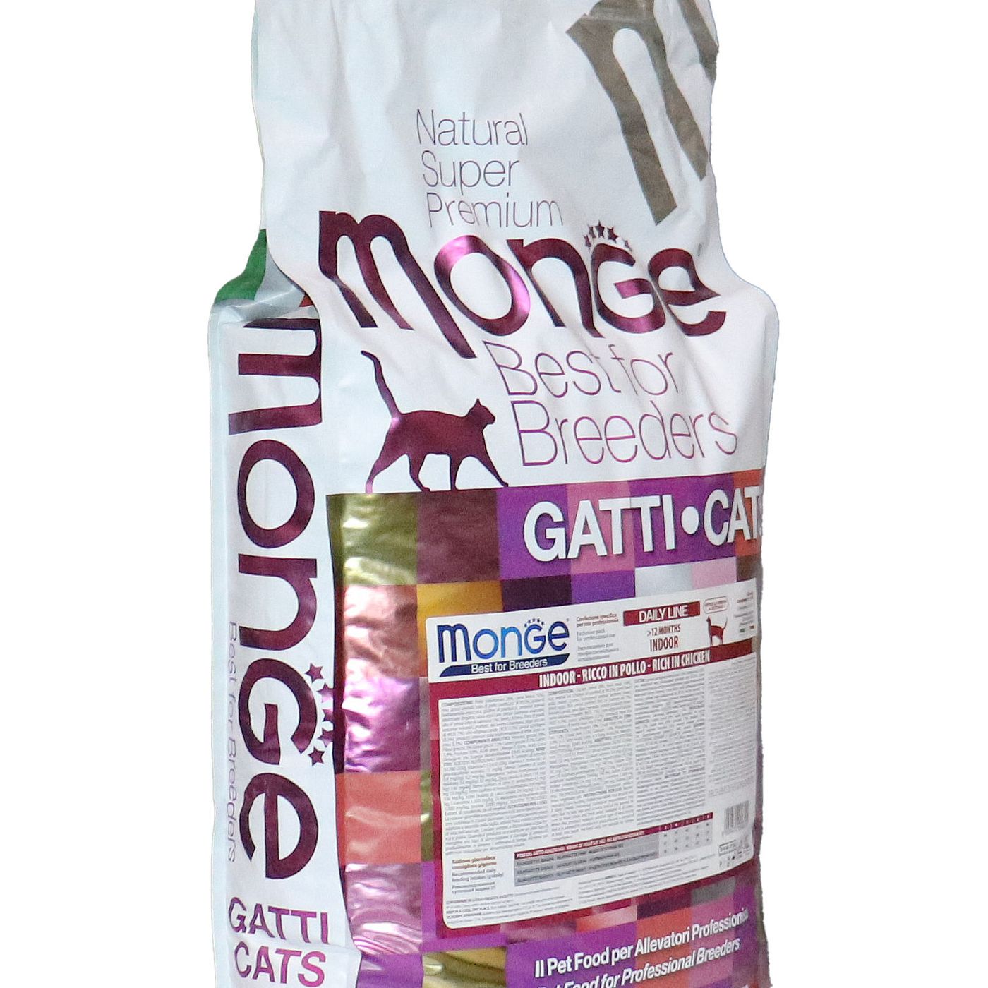 Сухой корм Monge Cat PFB Daily Line Indoor для домашних кошек, из курицы 10 кг — фото 26
