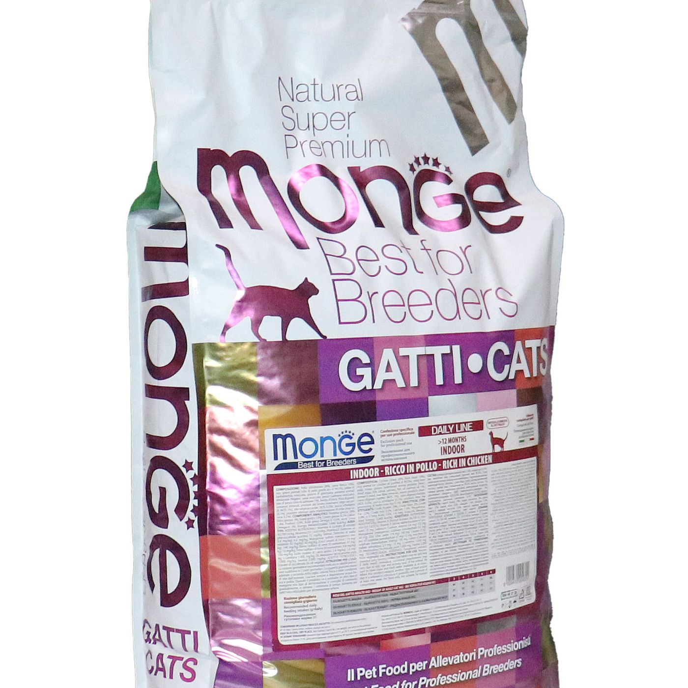 Сухой корм Monge Cat PFB Daily Line Indoor для домашних кошек, из курицы 10 кг — фото 27